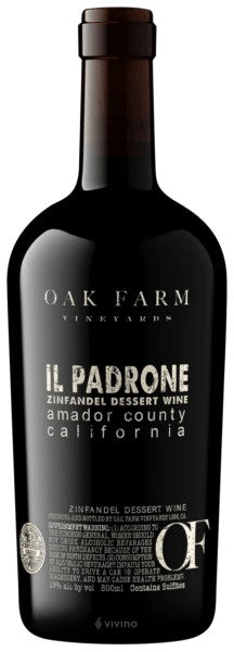 Oak Farm - Single Vineyard Series Estate Grown Il Padrone Zinfandel 2022 (500ml)
