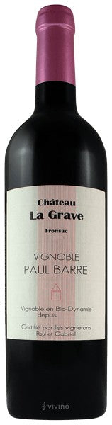 Paul Barre - Château La Grave Fronsac 2018 (750ml)