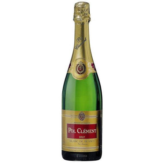 Pol Clément Brut (Blanc de Blancs) NV (750 ml)