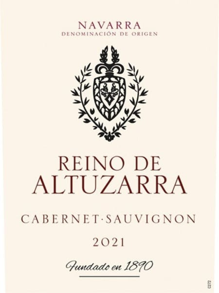 Reino de Altuzarra - Cabernet Sauvignon 2021 (750ml)