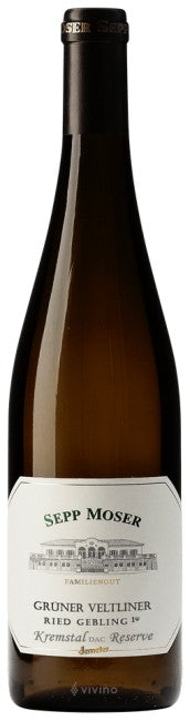 Sepp Moser Grüner Veltliner Gebling Reserve 2019 (750ml)