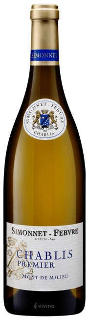 Simonnet-Febvre - Mont de Milieu Chablis Premier Cru 2022 (750ml)