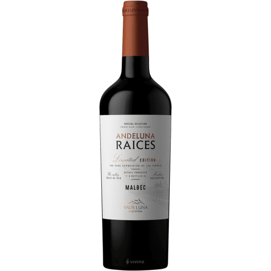 Andeluna Raices Limited Edition Malbec 2022 (750ml)