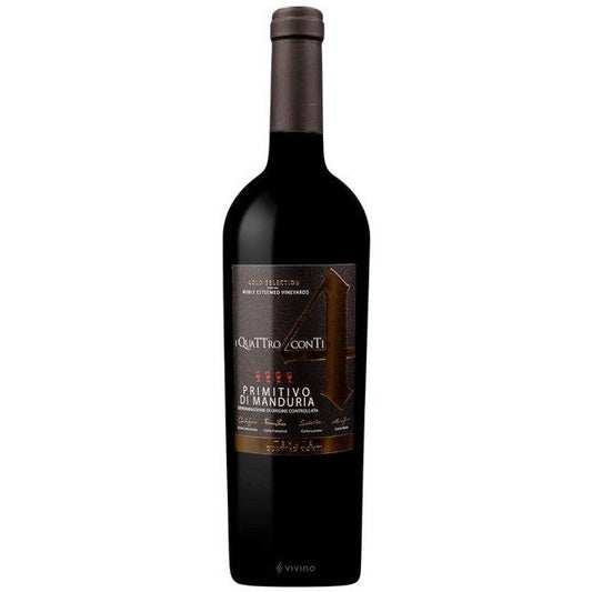 Tenute Quattro Conti - I Quattro Conti Primitivo di Manduria 2022 (750ml)
