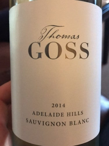 Thomas Goss Sauvignon Blanc 2021 (750ml)