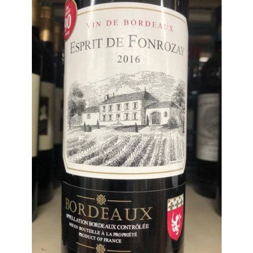 Union de Producteurs de Saint-Émilion Esprit de Fonrozay Bordeaux 2019 (750ml)