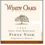 Windy Oaks Estate Pinot Noir Santa Cruz Mountains Estate 2016 (750ml)